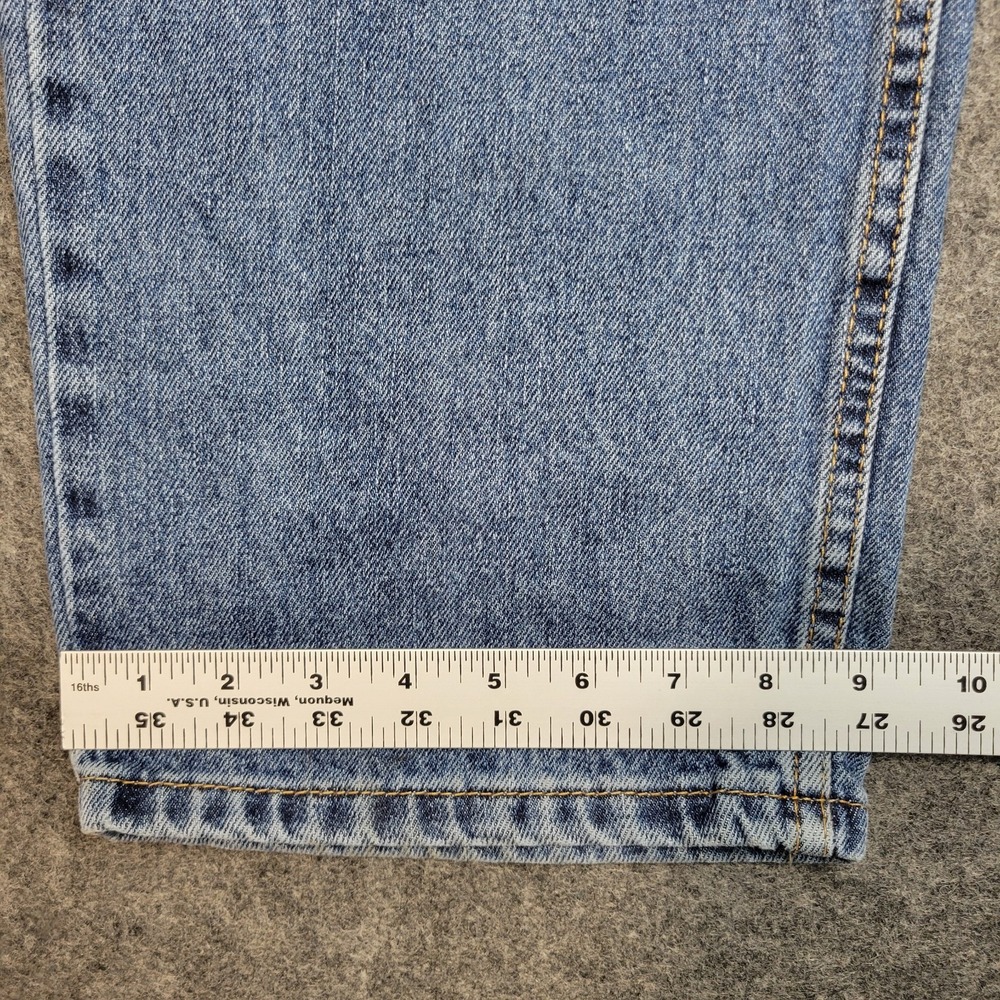 Levis 550 Jeans Mens 40x36 Blue Red Tab Americana Straight Leg Streetwear Dad - Picture 9 of 13